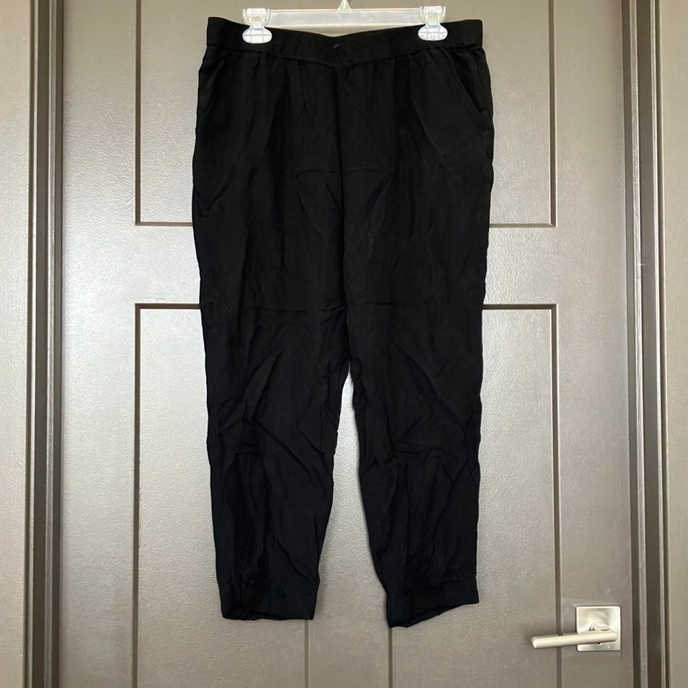 Madewell ankle pull on trousers